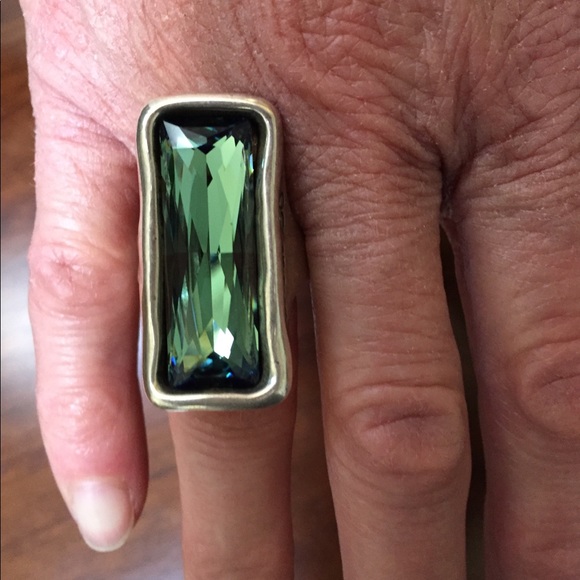 Unode50 Jewelry - UNO de 50 Aurora Borealis ring. NWT